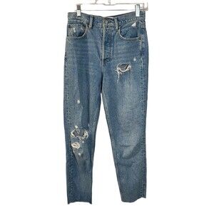 Boyish Distressed Button Fly Billy Jeans Size 27